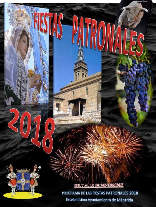 Fiestas patronales en honor de Nuestra Señora de la Natividad 2018 Méntrida